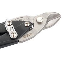 Ножницы по металлу "Piranha", 230 мм, прямой усиленный рез (Bulldog), сталь СrMo, двухкомпонентная рукоятка-ки, фото 3