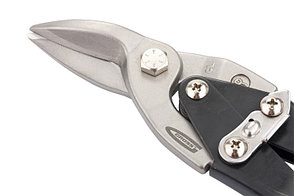Ножницы по металлу "Piranha", 250 мм, прямой и правый рез, сталь СrMo, двухкомпонентные рукоятки Gross 78323, фото 2