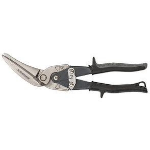 Ножницы по металлу "Piranha", 270 мм, прямой и левый проходной рез, сталь СrMo, двухкомпонентные рукоятки, фото 2