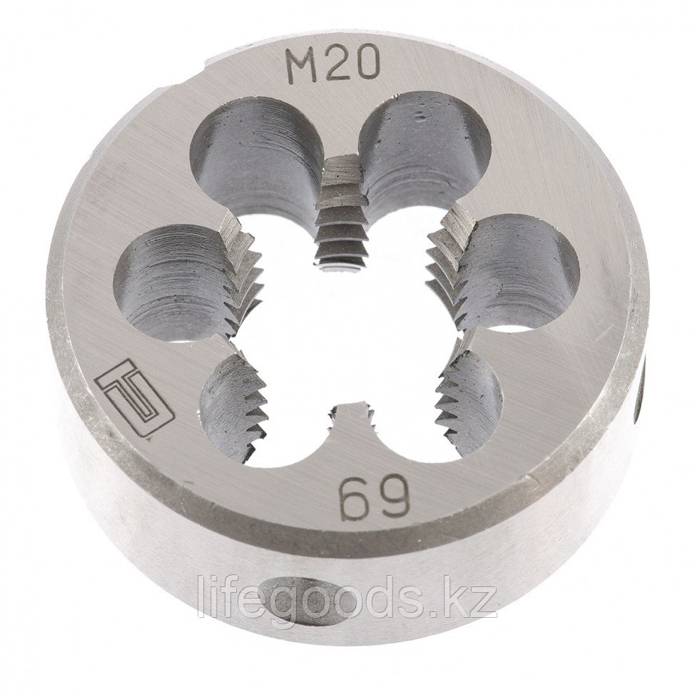 Плашка М20 х 2,5 мм Сибртех 77058