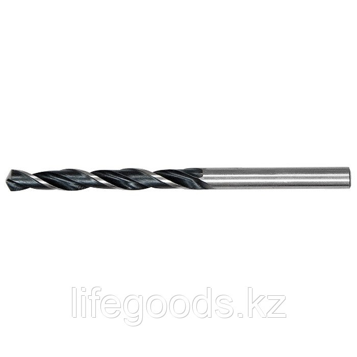 Сверло по металлу, 10 мм, быстрорежущая сталь, 5 шт, цилиндрический хвостовик Сибртех 722955