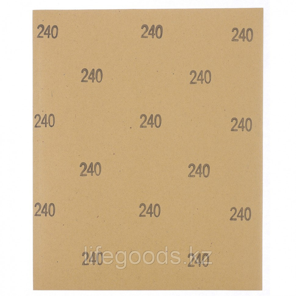 Шлифлист на бумажной основе, P 180, 230 х 280 мм, 10 шт, водостойкий Matrix 75612 - фото 3 - id-p66878516