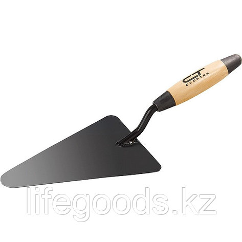 Кельма бетонщика стальная, деревянная усиленная ручка Сибртех 86247, фото 2