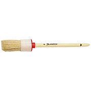 Кисть круглая, №16, 55 мм, натуральная щетина, деревянная ручка Matrix 82086