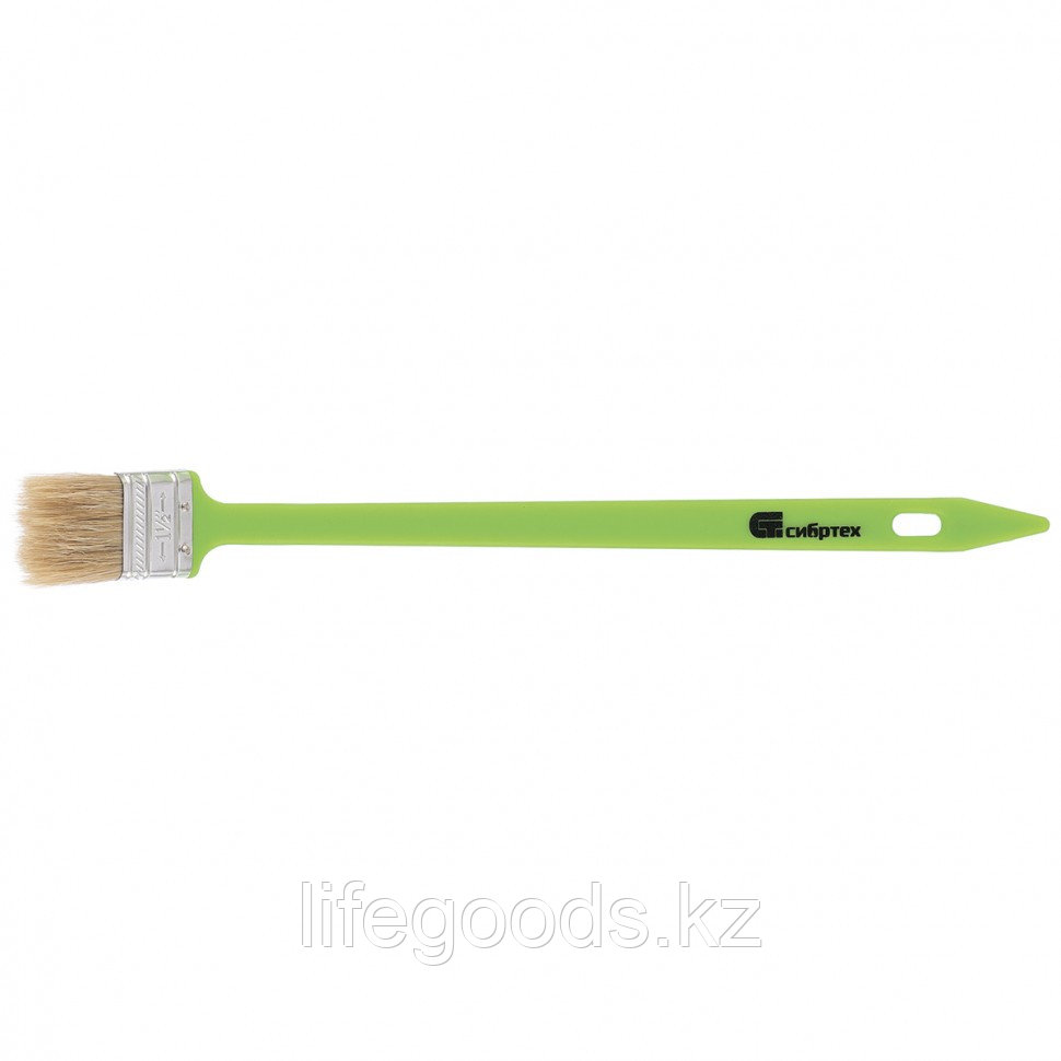 Кисть радиаторная 36 мм, натуральная щетина, пластиковая ручка Сибртех 83856 - фото 2 - id-p66879153