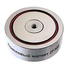 Поисковый магнит двухсторонний Непра 2F300 усилие отрыва 300 кг, фото 3