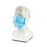 Маска техническая трехслойная, 10 шт Россия Сибртех 89245