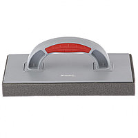 Терка пластмассовая, губчатое покрытие 30 мм, 270 x 130 мм, двухкомпонентная ручка Matrix 86805