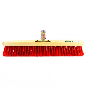 Щетка строительная 400 мм, 5 рядов, жесткая щетина, железная тулейка, без черенка Сибртех 84621, фото 2