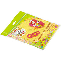 Салфетка универсальные из микрофибры голубые 300 х 300 мм Elfe 92302