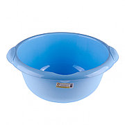 Таз пластмассовый круглый 6,5 л, сиреневый, Россия Elfe 92968