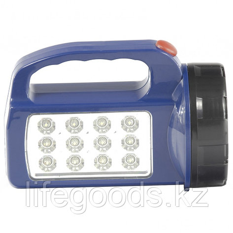 Фонарь поисковый, 1 W + 12Led, 3 х АА Stern 90538, фото 2