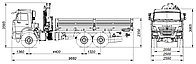 КАМАЗ 43118-3027-50 КМУ PALFINGER INMAN IM 150N к мегімен