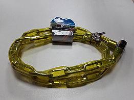 Противоугонная металлическая цепь для велосипеда 1,2 метра. Рассрочка. Kaspi RED