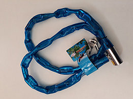 Длинная противоугонная металлическая цепь для велосипеда. Рассрочка. Kaspi RED