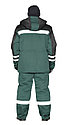 Костюм зимний "ЗИМНИК" куртка/брюки, цвет: т.зеленый/черный, фото 2