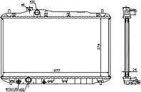 Радиатор HONDA CIVIC 3 5D 1.4 1.8 05-