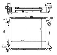 Радиатор TOYOTA HIACE LH10# 89-04 DIESEL AT
