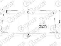 Стекло лобовое в резинку NISSAN UD/DIESEL/CONDOR STANDARD-BODY 93-