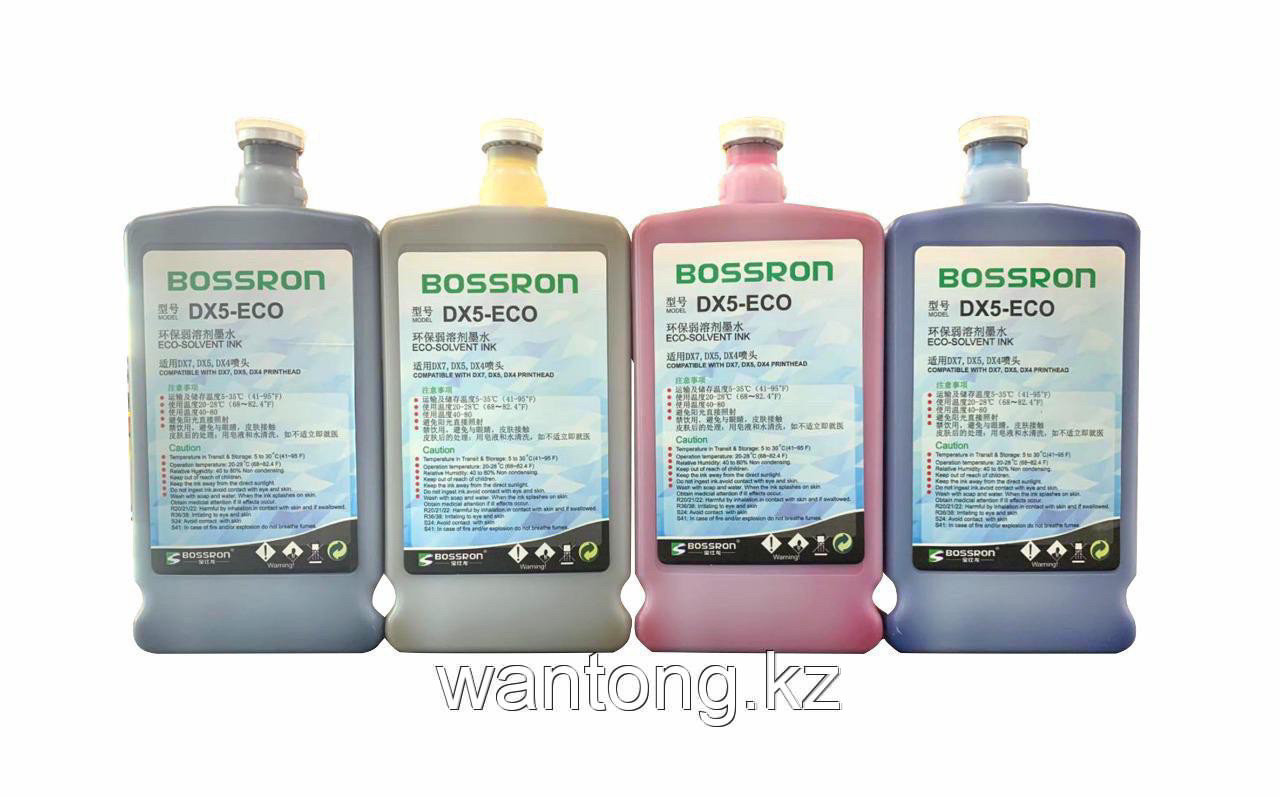 Эко-сольвентные краски BOSSRON DX5 -eco, фото 1