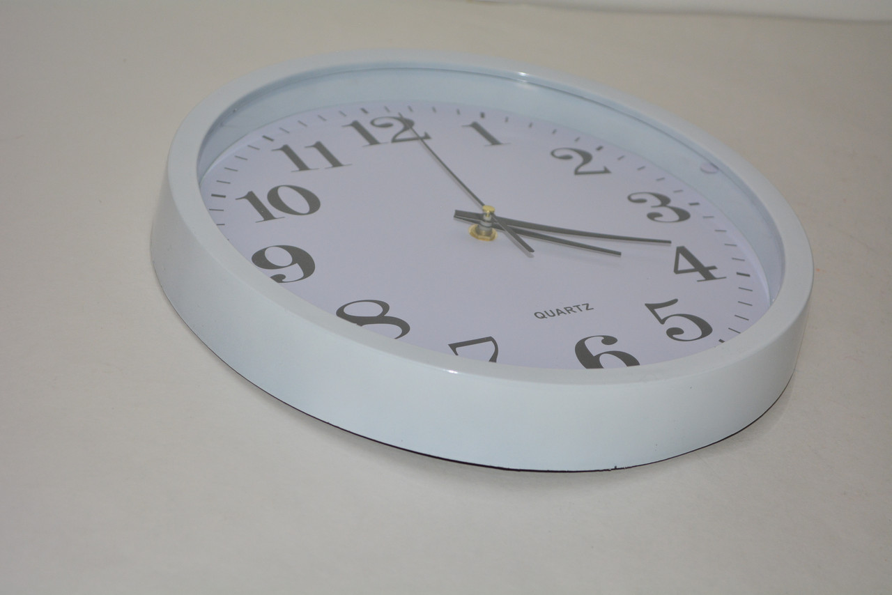 Настенные часы Quartz диаметр 30 белый корпус 710: продажа, цена в ...
