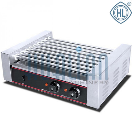 РОЛИКОВЫЙ ГРИЛЬ ДЛЯ ХОТ ДОГОВ HHD-09, фото 2