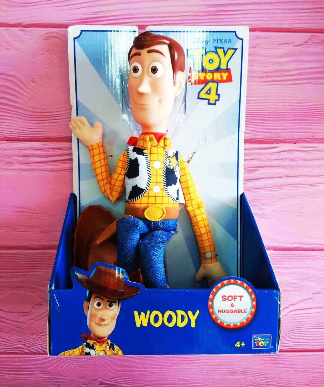 Toy Story История игрушек Шериф Вуди 40 см