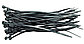 Хомут нейлоновый Cobra для стяжки, 3.6х290 мм, черный, 100 шт., фото 2
