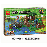 Конструктор Bela 10961 "Дрессировка обезьян" (аналог Lego Майнкрафт, Minecraft), 226 деталей, фото 5