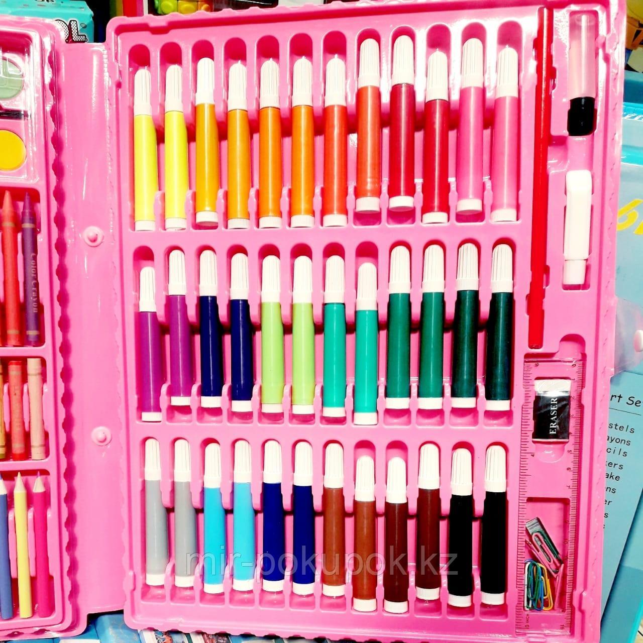Детский набор для творчества 150 предметов (художественный набор для рисования в чемоданчике) - фото 8 - id-p66921309
