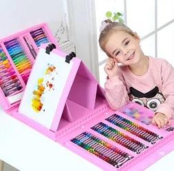 Набор для рисования и творчества c мольбертом 176 предметов в кейсе