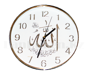 Настенные часы Quart Clock серебристый корпус 8821