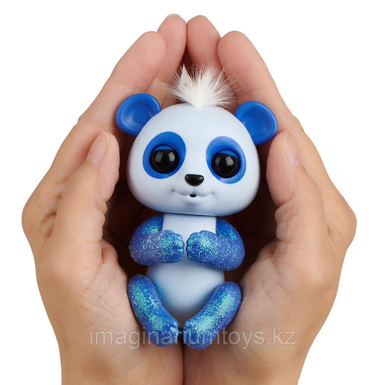 Фингерлингс панда интерактивная Fingerlings сине-белая - фото 2 - id-p66932979