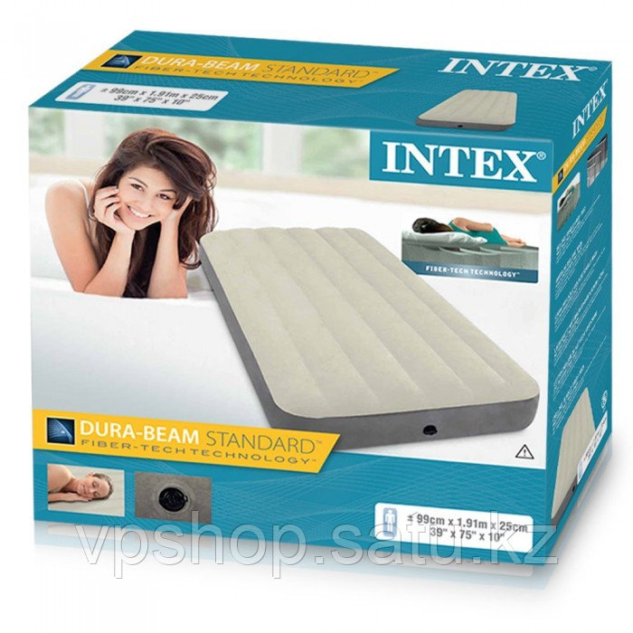 Надувной матрас INTEX Dura Beam 64707, доставка