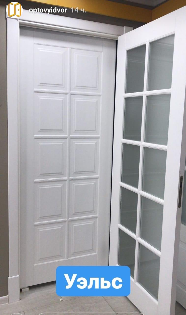 Межкомнатная дверь эмаль Элегия белая