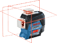 Лазерный нивелир GLL 3-80 C (AA) + BT 150 + вкладка для L-boxx