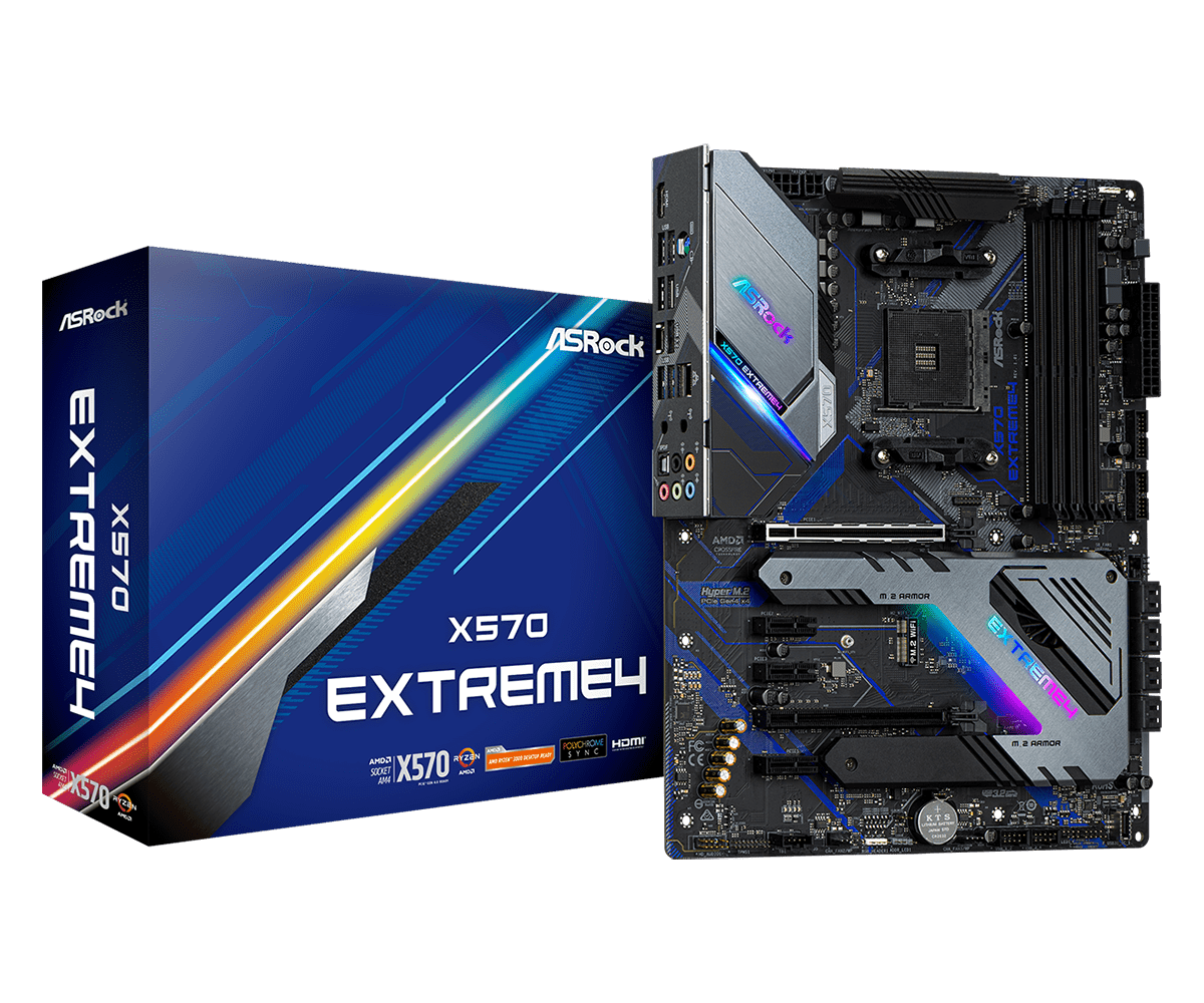 Материнская плата ASRock X570 EXTREME4,АМ4