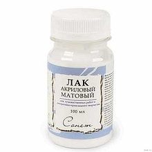 Лак акриловый матовый "Сонет", 100 мл, в банке