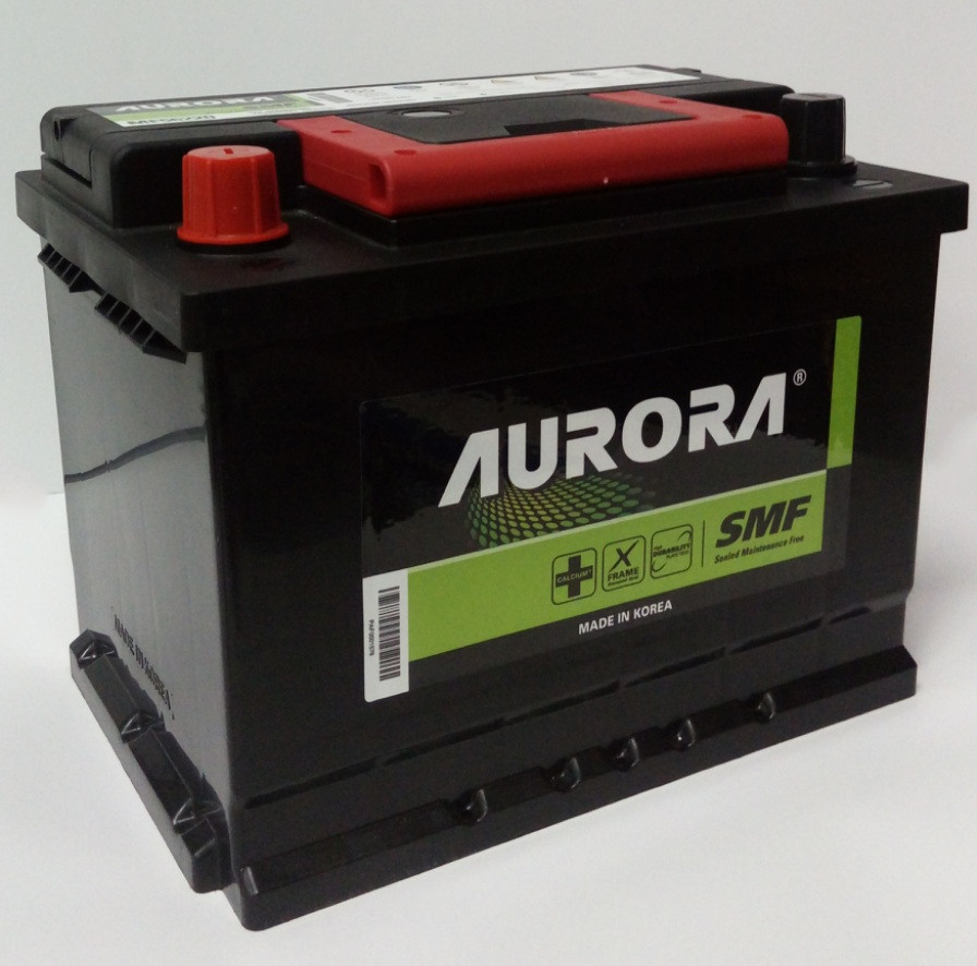 Аккумулятор автомобильный AURORA 62 Ah 56220