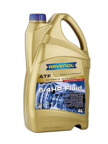 Трансмиссионная жидкость для АКПП RAVENOL ATF 5/4 HP Fluid 4L.