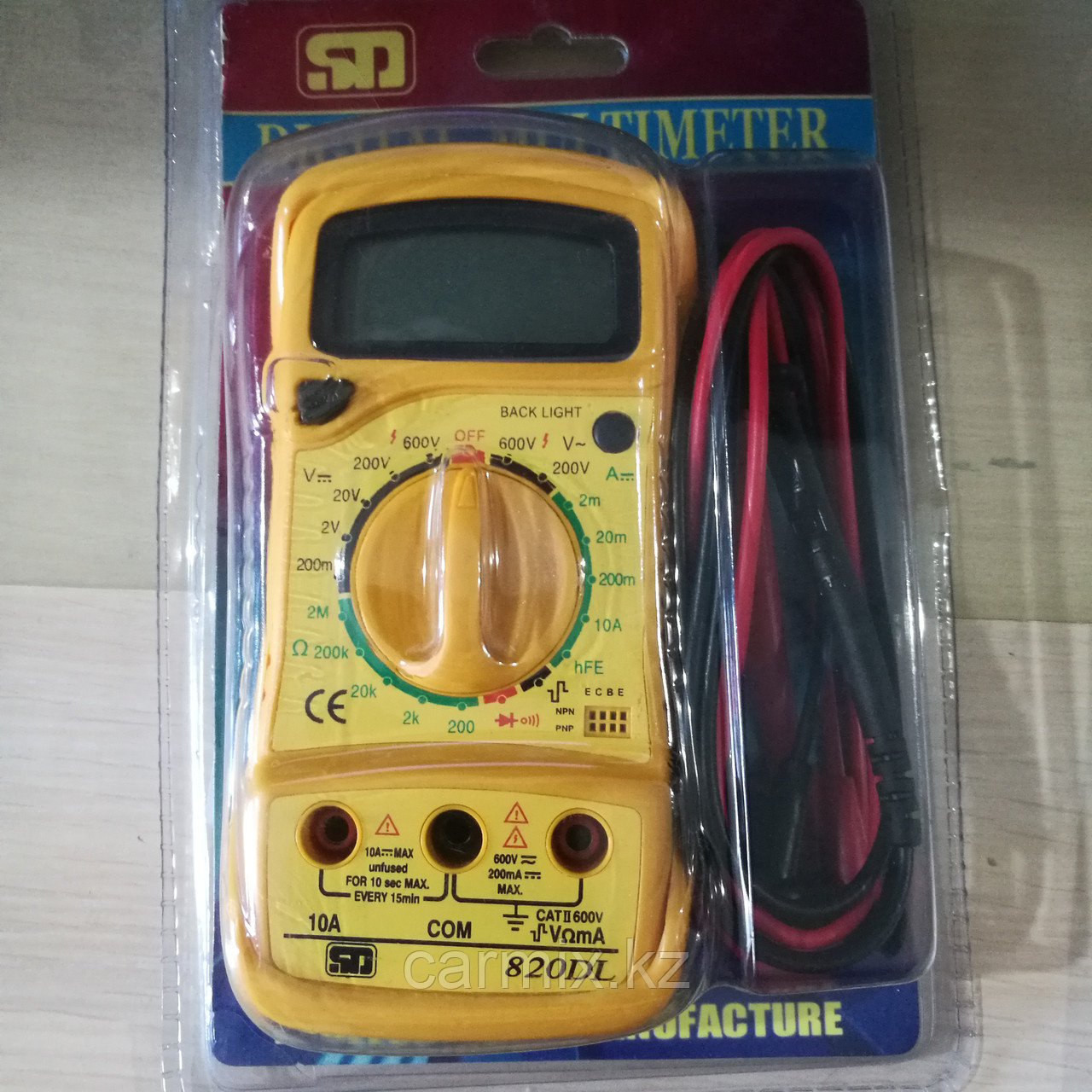 Тестер, прибор для измерений (DIGITAL MULTIMETER)