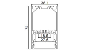 Алюминиевый профиль для светодиодной ленты CX-A3875 - фото 2 - id-p66987486