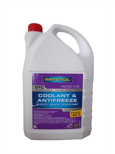 Антифриз Ravenol OTC Organic Technology Coolant Premix -40°C красно-лиловый 5L