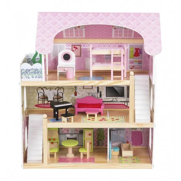 Кукольный дом с мебелью Edufun EF4110