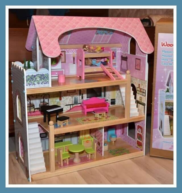 Кукольный дом с мебелью Edufun EF4110