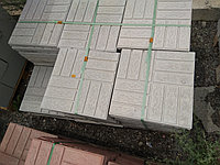 Тротуарная плитка 330x330x30 мм "Паркет" Серый, фото 1