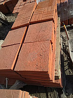 Тротуарная плитка Красный 330x330x30 мм "Паркет"