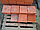 Брусчатка и тротуарная плитка 300x300x30 "Печенье" Красный, фото 2