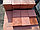 Брусчатка и тротуарная плитка 300x300x30 "Печенье" Красный, фото 4