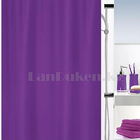 Водонепроницаемая тканевая шторка для ванной HangJie фиолетовая  180*180 см 888